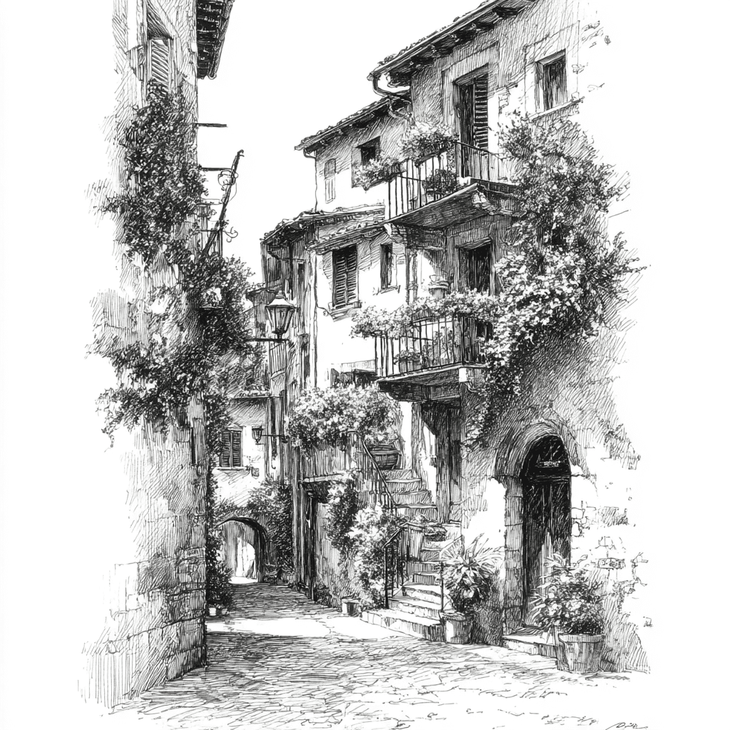 Pencil & Ink Sketch preview